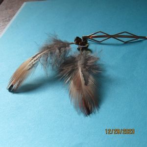 Feathered Bobby Pin